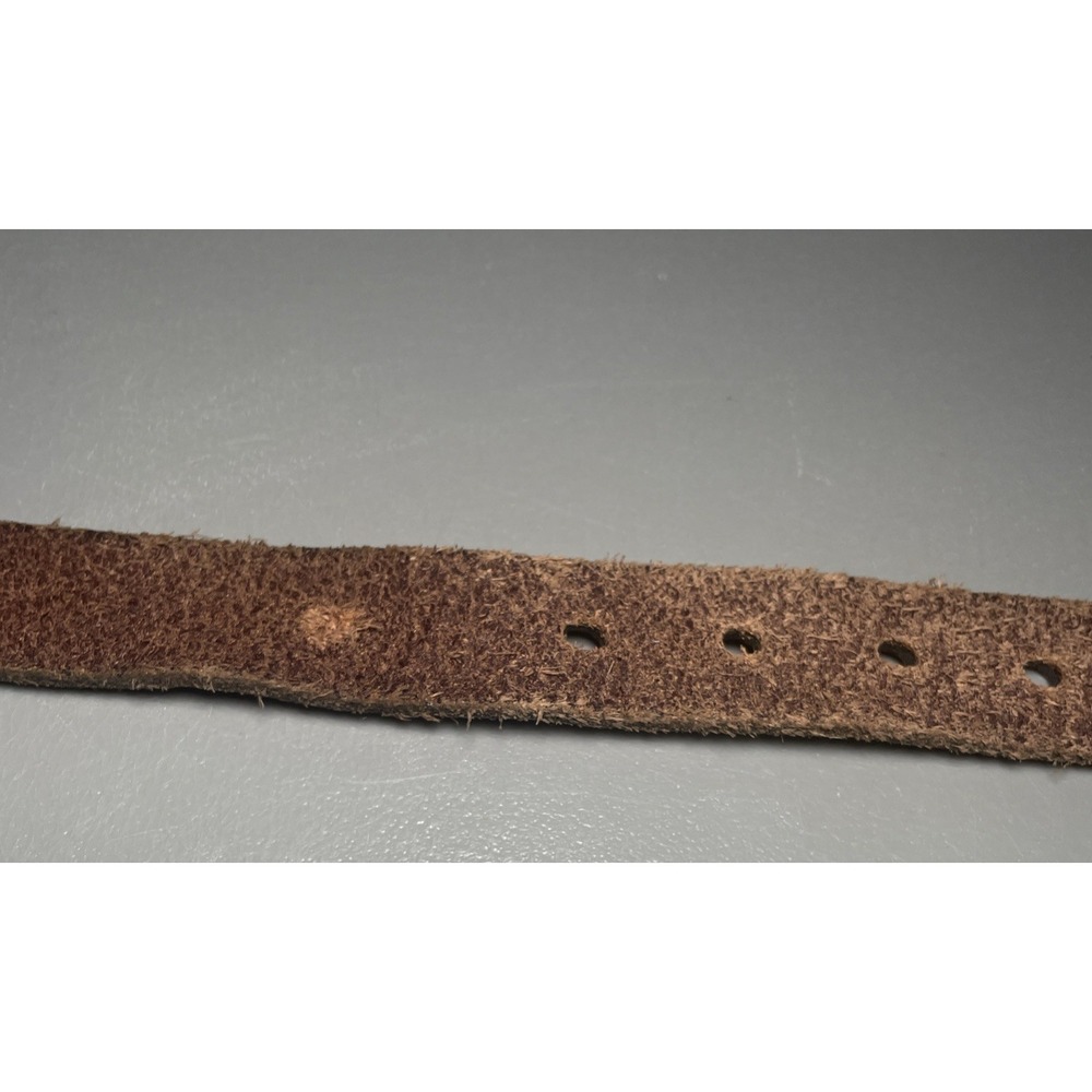 Vintage Fossil Leather Belt Brown Distress Leather Medium - Picture 15 of 15